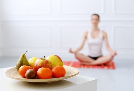 meditation and food