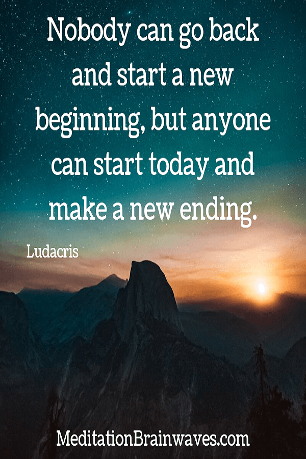 Ludacris nobody can go back and start a new beginning