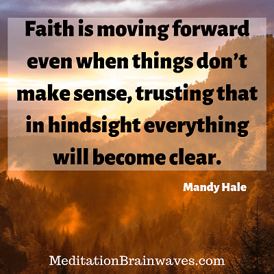 Mandy Hale faith is moving forward