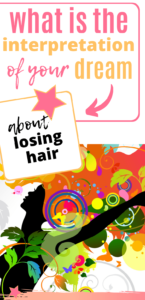 losing hair dream