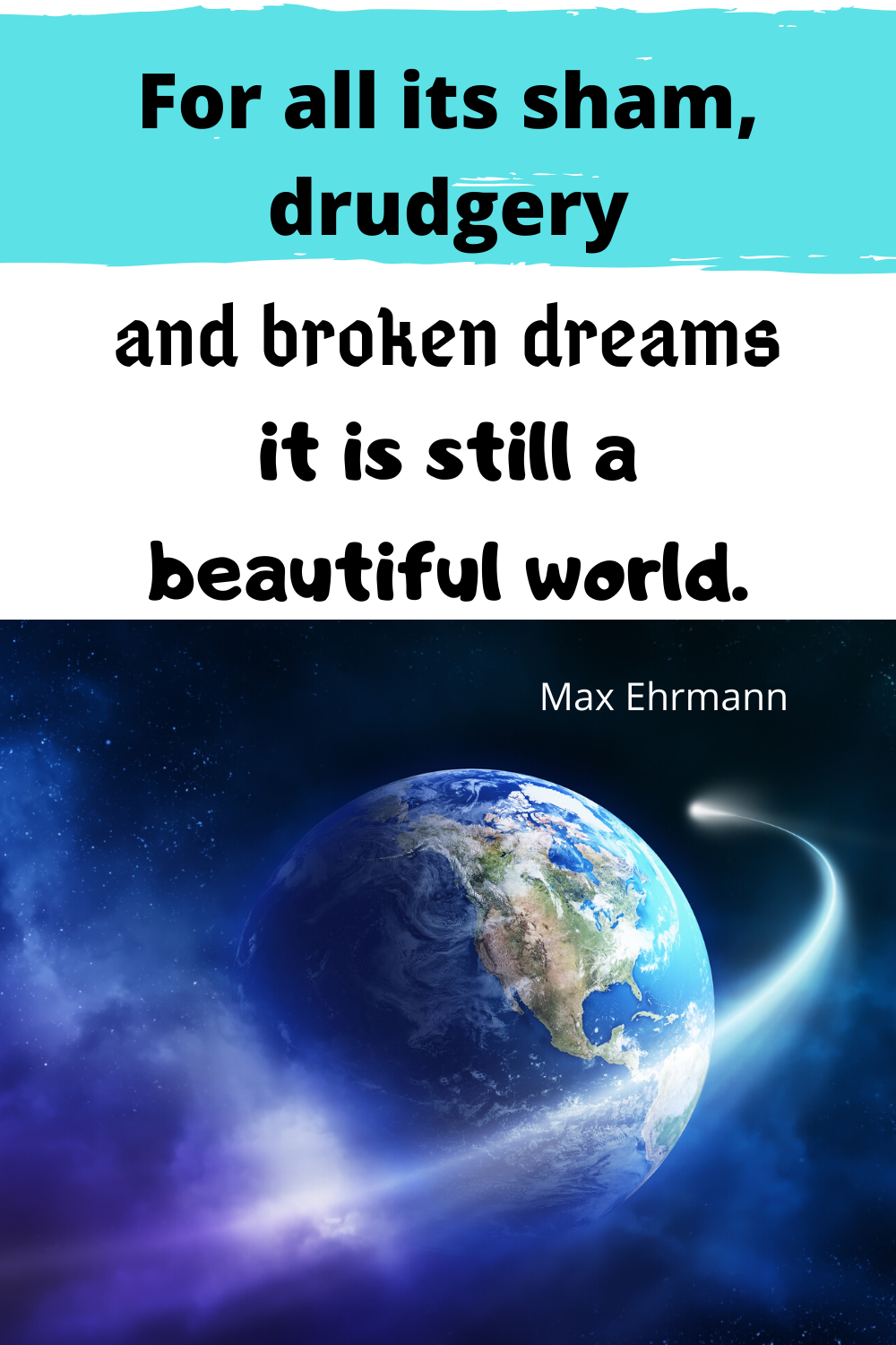 Max Ehrmann quotes