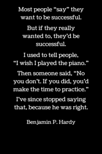 Benjamin P. Hardy quotes