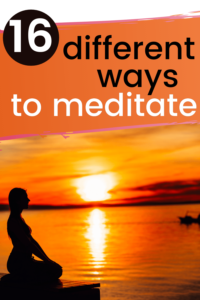 different ways to meditate