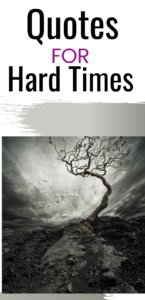 quotes for hard times