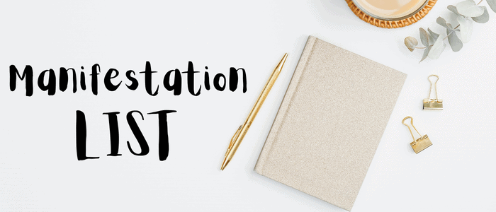 manifestation list learn how to manifest 