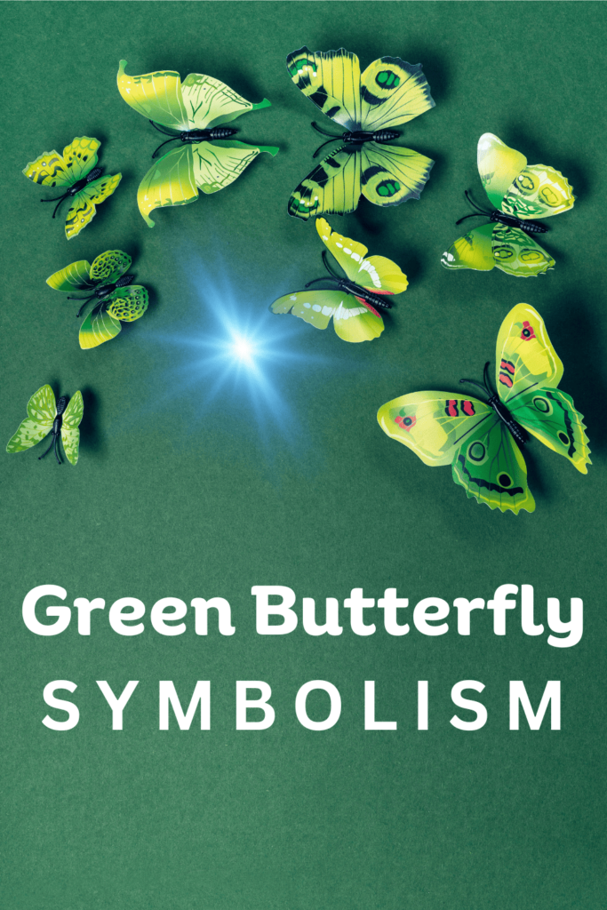 green butterfly symbolism