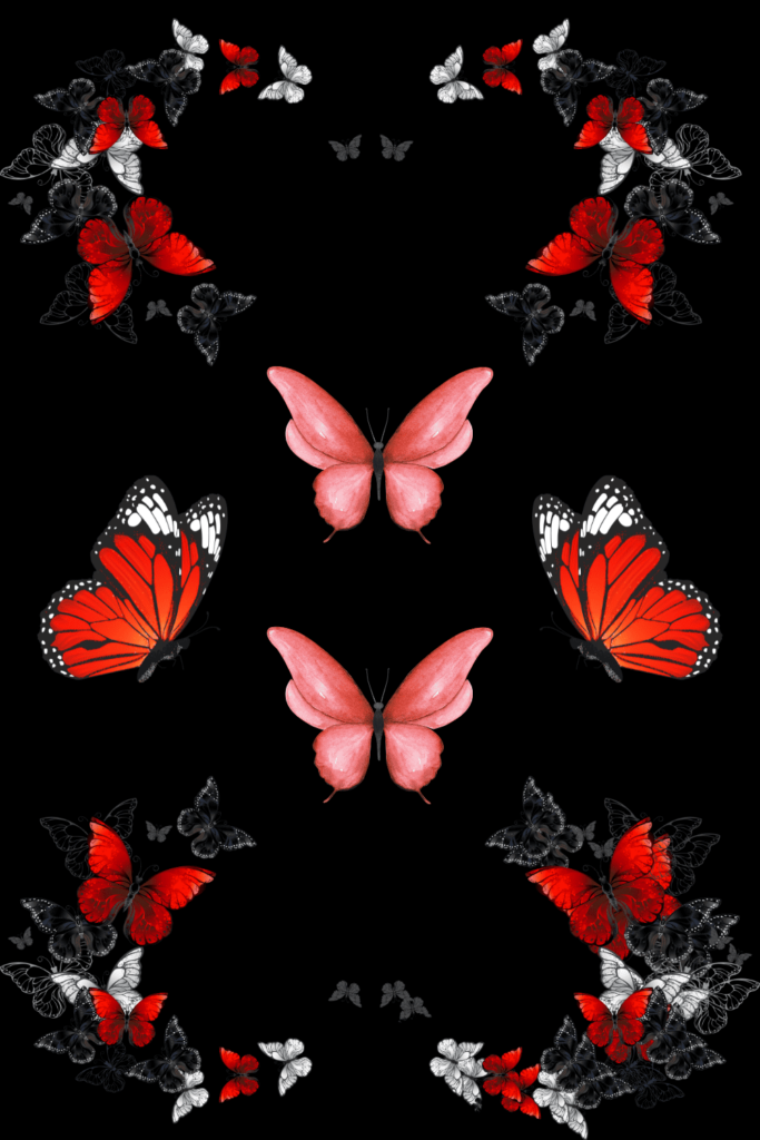 red butterfly symbolism meaning 