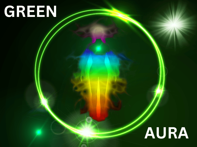 green aura symbolism 