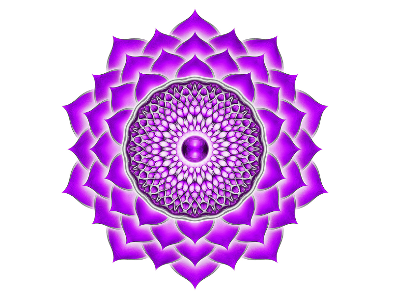 crown chakra symbol 