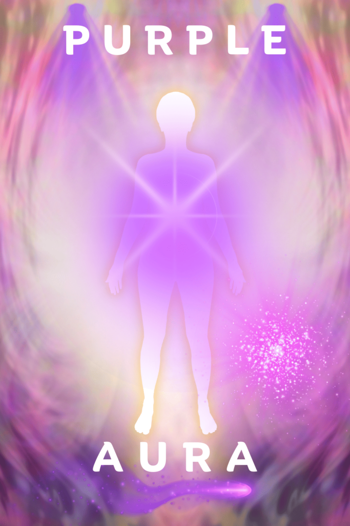 purple aura meaning 