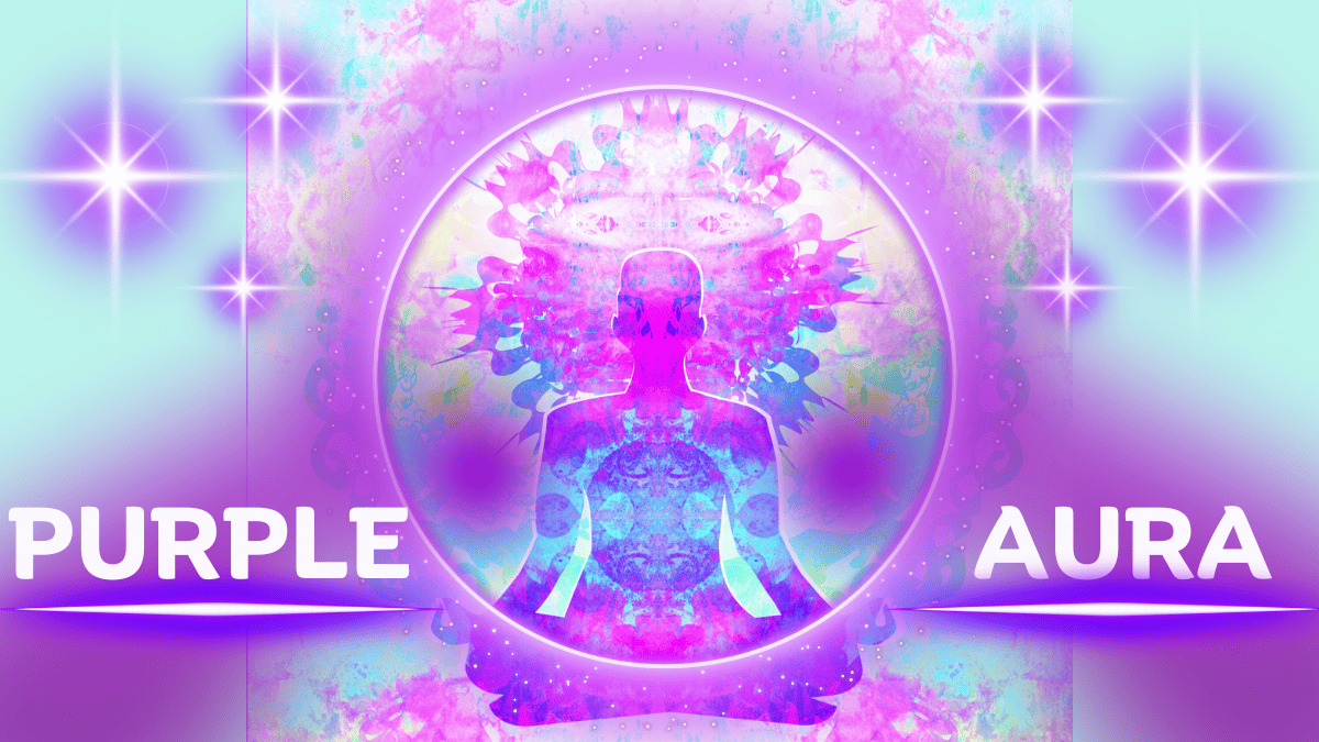 purple aura spiritual meaning
