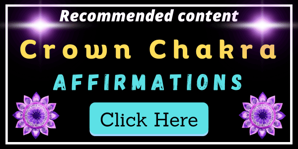 Check out these crown chakra affirmations 