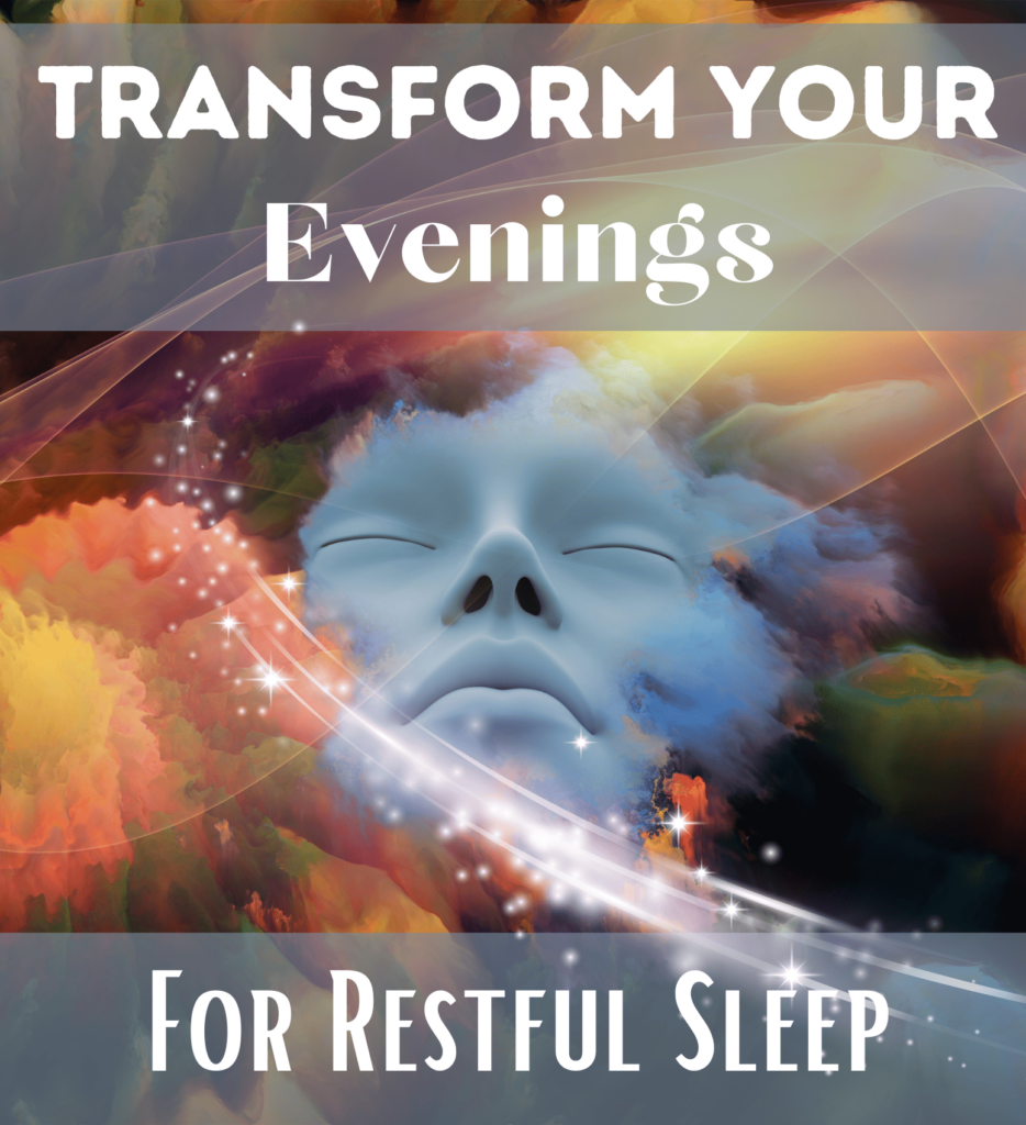 restful night sleep night routine